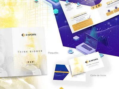 D-XPERTS - BRANDING bmdesign5 branding card design dépliant plaquette