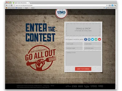 UNO's Freelance design graphic design website