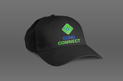 EchoConnect Swag Hat graphic design