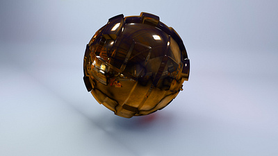 abstract sphere 3d cinema 4d illustration