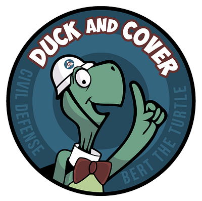 Bert the Turtle illustration vector