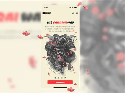 SAMURAI design japan mobile design responsive samurai ui ux