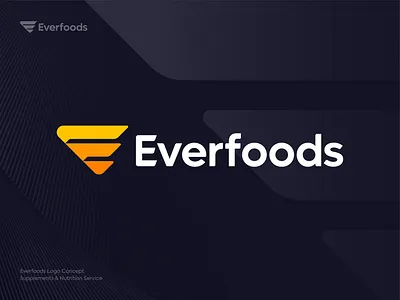 Everfoods Logo Design alphabet arrow barchart chart brand branding fast foods good healing health healthy letter e e logo logodesign nutrition pills quality safety supplement tasty