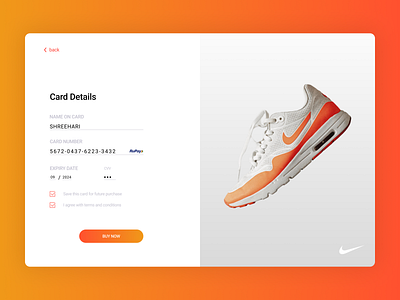 #002 Daily UI : Credit Card Checkout branding daily ui logo ui