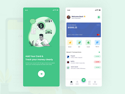 Finance Mobile App design finance financemobileapp mobile app ui uiux userinterface