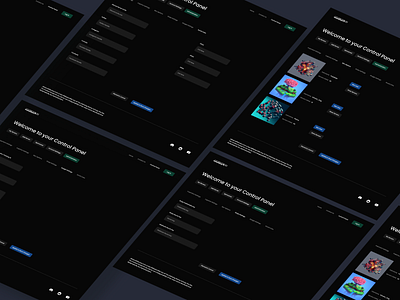 Minecraft Servers — Admin Panel branding clean creative design frontend illustration minecraft minecraft server listing minecraft servers minimal modern product design ui user interface ux web design web development website website design