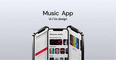 Music Player Mobile App appdesign creative design graphic design mp3 music musicapp musicplayer musics musicstudio playlist singer song studio ui uiux uiuxdesign