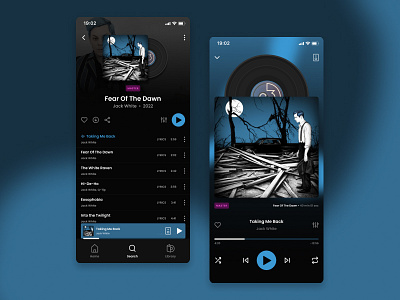 Daily UI 009 album dailyui dailyui009 figma music music player product ui uxui
