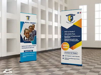 Pull Up Banner branding design flyer design graphic designer illustration