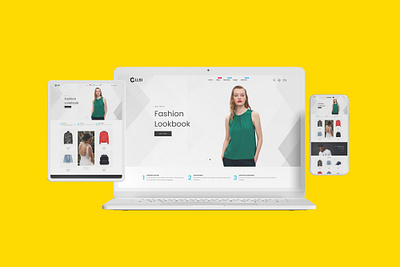 Fashion clothing Web Store - Shopify clothing fashion landing page shopify website design women fashion wordpress