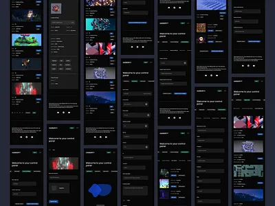 Minecraft Servers — Responsive Mobile Design branding clean design frontend illustration minecraft minecraft server listing minecraft servers minimal mobile product design responsive responsive design ui user interface ux web design web development website website design