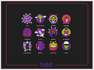 Misfits EVILIVE Art Tribute affinity designer digital art icon illustration ipart art misfits music music art punk punk rock songs vector illustration