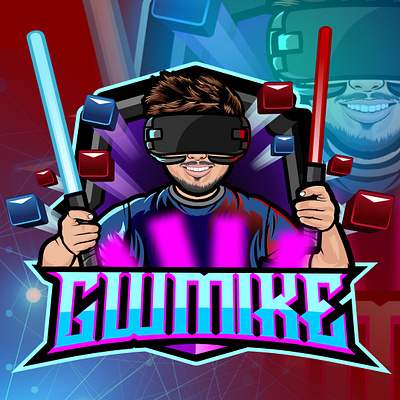 Cyber Beat logo branding cyber beat cyber beat gaming logo cyber beat logo cyberbear cyberbeat cyberbeat logo design cyberbeat youtube logo graphic design logo youtube gaming banner