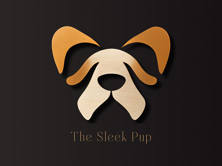 The Sleek Pup logo by Natalia Sadowska on Dribbble