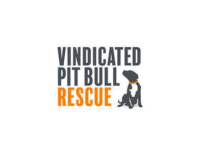 Pit Bull Rescue brand identity branding dog illustration logo pit bull rescue vector