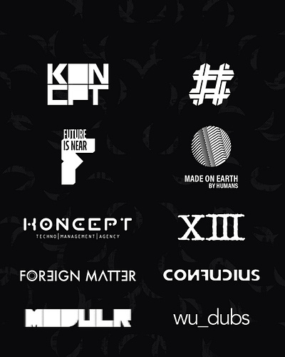 Various logo designs branding digital graphic design identity logo