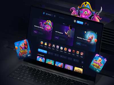 Online Casino - Gambling bet betting casino casino branding crash crypto gambling game interface gaming igaming jackpot live casino online casino plinko poker roulette slots table games video poker web design