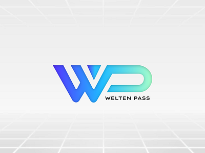 Welten Pass - LOGO Design 3dlogo branding logo png svg ui vector