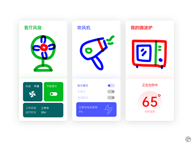 Daily UI #21 - Home Monitoring Dashboard dailyui design illustration ui