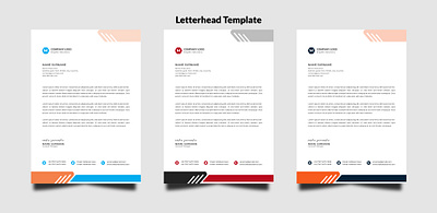 LETTERHEAD TEMPLATE flyer letterhead design letterheads stationary design template