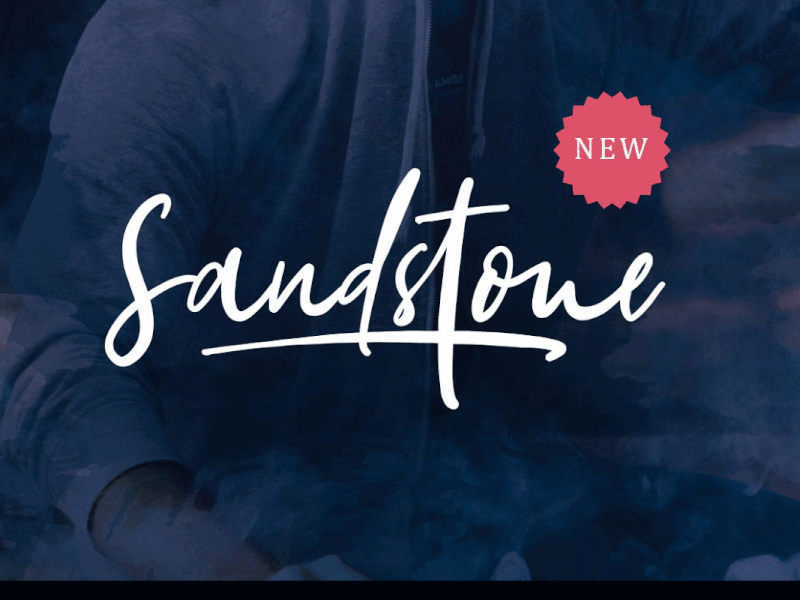 Sandstone - Handwritten Script elegant freebies