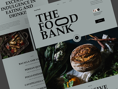 Food Bank - Website design design foddyweb food foodappuidesign foodbankwebsite foodwebsitedesign foodwebuidesign landing page design landingpage minimal modern design modernfoodwebsitedesign trendywebdesign ui uidesign uiuxdesign webdesign