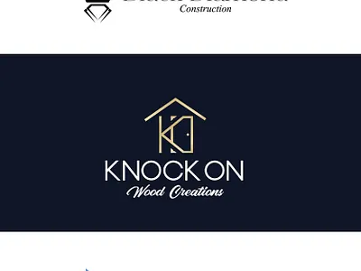 Construction and Wood Creation logo design graphic design illustration logo vector