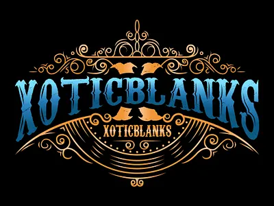 XOTICBLANKS design icon illustration illustrator logo vector