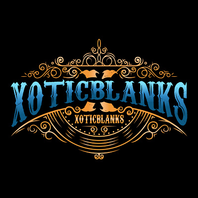XOTICBLANKS design icon illustration illustrator logo vector