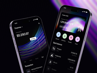Money Syndicate - Bank & Credit Card Mobile Apps 🏦 apps bank banking branding card clean credit card crypto finance mobile apps mockup money payment simple ui ux