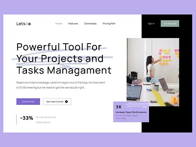 SaaS Product - Landing Page Design best shot bestshot branding design illustration landing page logo ui uiux vector