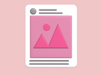 Image Post - 3D Social Media apps image modern post social media technology