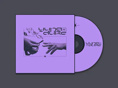 Cover for Yung Duke album albumcover artist cover design graphic design illustrator singer vector