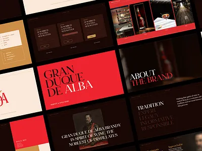 Brand Guidelines for Gran Duque de Alba art direction brand brand guidelines brand manual branding brandy design graphic design logo