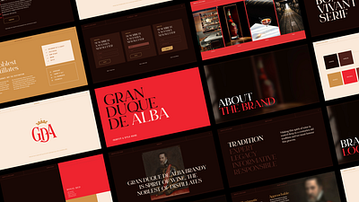 Brand Guidelines for Gran Duque de Alba art direction brand brand guidelines brand manual branding brandy design graphic design logo