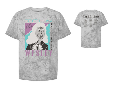 John Wesley Tour Shirt 80s shirt bible jesus john wesley merch merch shirt theologians tour tour shirt wesley