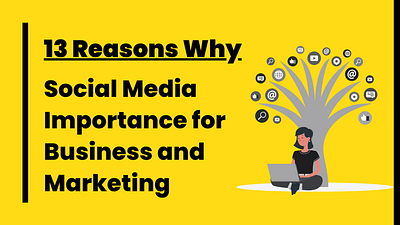 13 Reasons Why Social Media Importance for Business & Marketing social media social media branding social media for business