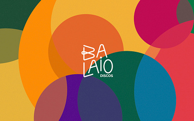 Balaio Discos brand branding colors design illustration logo logofolio symbol ui vector vinyl disco music color brand