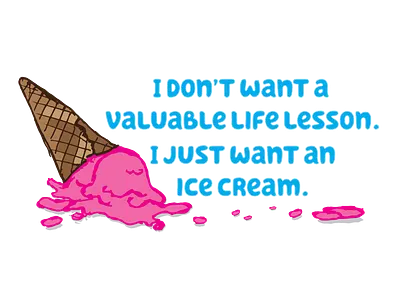 Life Lessons and Ice Cream fun ice cream illustrator whimsy