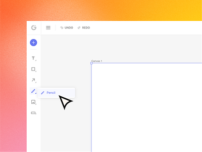 Giving users complete creative control branding design draw e commerce ecommerce graphic design icon illustration line pen pen tool pencil ui user interface ux ux design vector