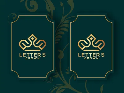ss crown logo branding crown design graphic design illustration logo logos motion graphics ss typography ui usa ux vector