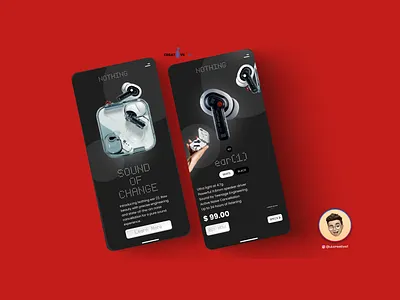 The Nothing App Concept UI Design android animation app app design graphic design ios nothing ui uisource uiux