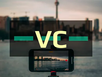 Fastest Video Caption Software Design blue caption city design edit editor flat idea instagram tiktok video yellow