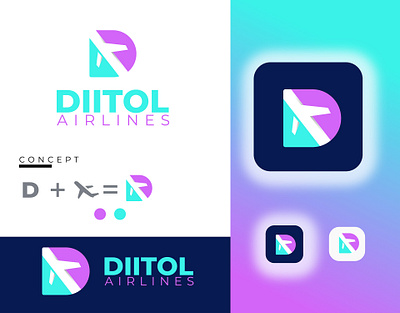 D AIRLINE LOGO DESIGN airlogo branding design designalogo dlogodesign dlogomark graphic design logo logoconceptdesign logodesign logodesigner logotype