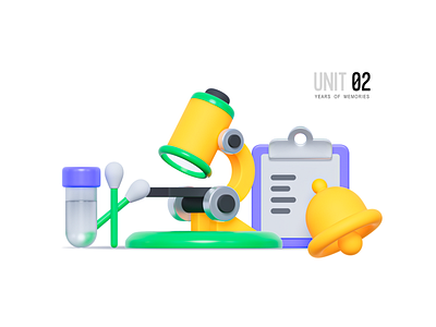 Memories_UNIT02 3d icon medical