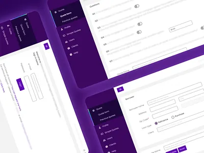 Electronic Document Management and Ordering System design interface table ui web app