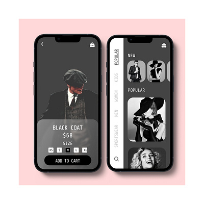 Designed for an online clothing website branding design figma graphic design illustration logo ui uiux ux vector