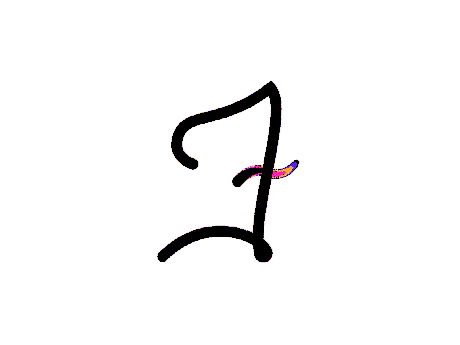 F, As I write it adobe illustrator animation illustration letter f type typography