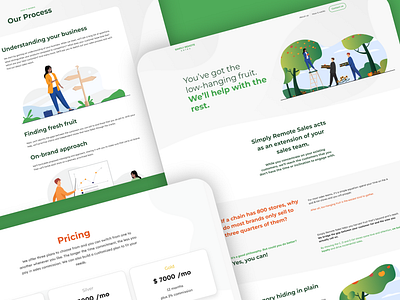 Simply Remote Sales Webflow Web Design branding colorful layout light sales simple ui ux uxui web web design web development webdesign webflow website