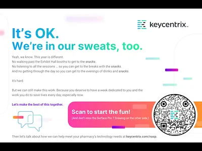 Keycentrix Printed Promo advertising branding design